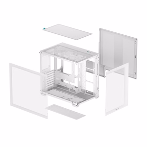 DeepCool CG530 WH vidēja torņa balts