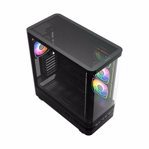 MODECOM Volcano AQ200 ARGB Midi melns