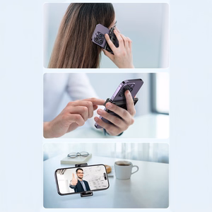 Wozinsky selfiju nūja WC1Y3S teleskopisks statīvs 1.3m ar telefona turētāju - melna