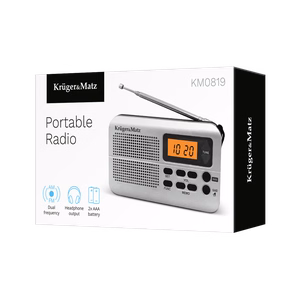 Kruger&Matz KM0819 pārnēsājamais radio