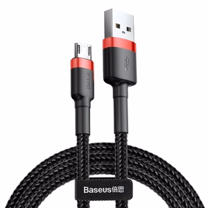 Baseus Cafule Micro USB cable 1.5A 2m (Red+Black)