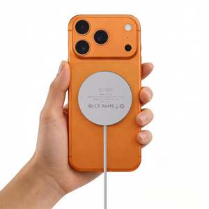 TECH-PROTECT A50 Magnetic MAGSAFE Bezvadu Lādētājs 25W QI2.2 balts