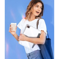 DUX DUCIS planšetdatora maciņš (m) UNID saliekams ar zīmuli uzglabāšanas vietu iPad Pro 11 (2024) melns