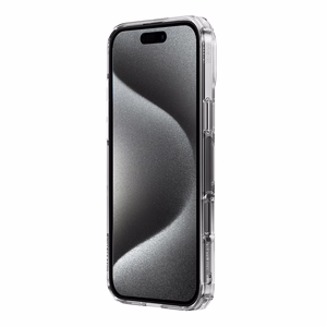 Nillkin Nature Pro viedtālruņa apvalks iPhone 16 Pro - caurspīdīgs un balts