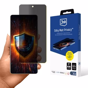 3mk Silky Matt Privacy – privātuma ekrāna aizsargs modelim Realme 15 5G
