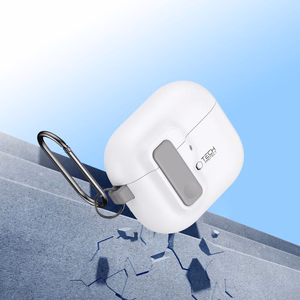 Tech-Protect Slim Hook Чехол для AirPods 4 - белый