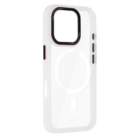 Liavec Hybrid Magnētiskais caurspīdīgs viedtālruņa apvalks Iphone 16 Pro