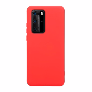 Crong Color Cover vāciņš ierīcei Huawei P40 Pro, sarkans