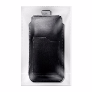 ROYAL - Ādas universālā jostas kabata / melna - Izmērs 2XL+plašs - SAMSUNG A12 / NOTE 9 / XIAOMI REDMI NOTE 10 PRO