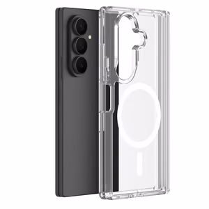 Ar MagSafe saderīgs DUX DUCIS CLIN MAG maciņš SAMSUNG Z Fold 8, caurspīdīgs