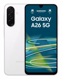 Mobilais tālrunis Samsung Galaxy A26 5G 128GB balts SM-A266B