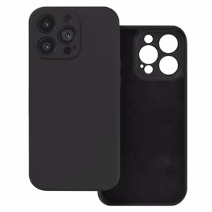 Silikona viedtālruņa apvalks IPHONE 17 Pro melns