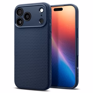 Spigen Liquid Air Case for iPhone 17 Pro - Blue