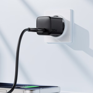 Lādētājs Acefast A118 30W GaN USB-C melns
