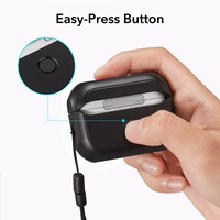 ESR Orbit Halolock Magnētiskais ar MagSafe Apple AirPods Pro 1/2 - Melns