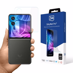 3mk Silky Matt Pro – tālruņa ekrāna aizsargs modelim Tecno Phantom V Flip2 (front)