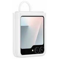 Samsung Silikona viedtālruņa apvalks Samsung Galaxy Z Flip7 FE - balts
