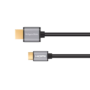 Kruger&Matz Basic HDMI – mini HDMI kabelis, 1,8 m