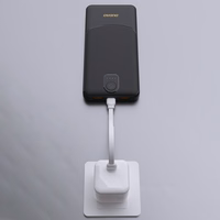 Portatīvais lādētājs Dudao K10 10000mAh 2.4A 2 x USB-A - balta