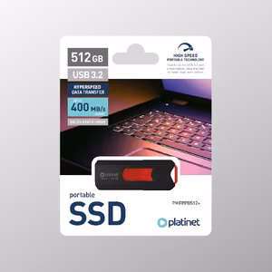 USB atmiņas disks SSD Platinet USB 512GB (USB 3.2; 400MB/s)