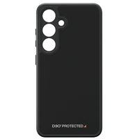 PanzerGlass HardCase ar D3O® Bio un militārās klases sertifikāciju Samsung Galaxy S24 - caurspīdīgs un melns