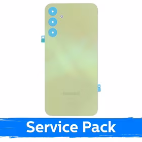 Aizmugurējais vāks saderīgs ar Samsung A155 A15 4G / Personality dzeltens / (Service Pack)