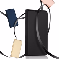 Dux Ducis Skin Pro viedtālruņa apvalks atverams vāciņš iPhone 14 Pro Max melns