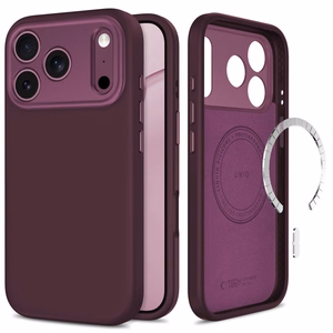 Tech-Protect Uniq MagSafe CC maciņš iPhone 18 Pro Max / 17 Pro Max, bordo