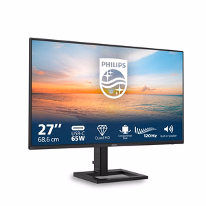 Philips 1000 series 27E1N1600AE/00 monitors 68,6 cm (27") 2560 x 1440 pikseļi Quad HD LCD melns