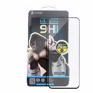 Rūdītais Stikls X-ONE 3D - Samsung Galaxy NOTE 20 ULTRA (maliņu līme + caurums) melns