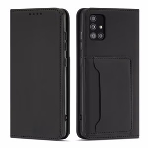 Magnet Card Case for Xiaomi Redmi Note 11 Pouch Card Wallet Card Holder Black