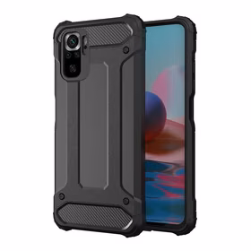 ARMOR viedtālruņa apvalks XIAOMI Redmi Note 10 Pro / Redmi Note 10 Pro Max melns