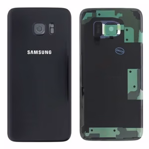 Aizmugurējais vāciņš Samsung G935F S7 Edge melns oriģināls (lietots, Grade C)