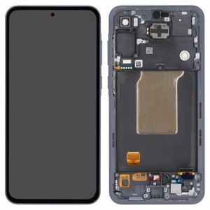 LCD экран Samsung A556 A55 5G с сенсорным экраном и рамкой Awesome Navy оригинал (использованный Grade C)