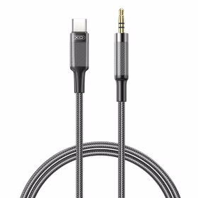 XO audio kabelis NB-R279B USB-C - jack 3,5 mm 1,0 m balts
