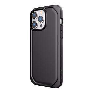 X-Doria Raptic Slim vāciņš ierīcei iPhone 14 Pro Max, bioloģiski noārdāms, melns