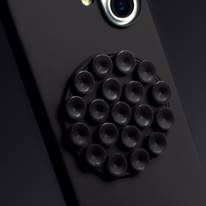 Silicone Stick case for iPhone 15 Pro Max 6,7" black