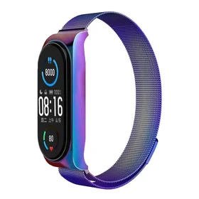 METAL siksniņa XIAOMI Mi Band 5 / 6 daudzkrāsains (05)