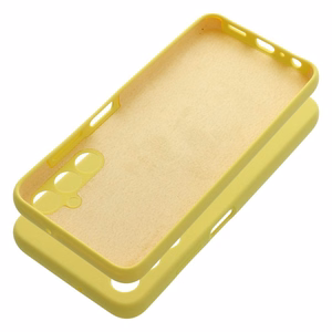 Чехол для Samsung A05S Silicone 2mm жёлтый