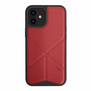 Uniq Transforma apvalks iPhone 12 mini - sarkans