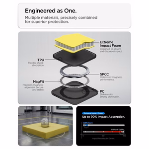 Spigen Tough Armor Mag MagSafe maciņš priekš Samsung Galaxy S26 Ultra - zaļš