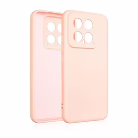 Beline Silikona maciņš Xiaomi 14 rozā-zelta/rozā zelta