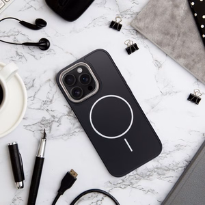 FRAME MAG COVER Viedtālruņa apvalks saderīgs ar Magnētisko iPhone 12 MINI melns