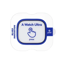 5D Mr. Monkey Aizsargstikls - Apple Watch Ultra / Ultra 2 / Ultra 3 melns (Strong HD)