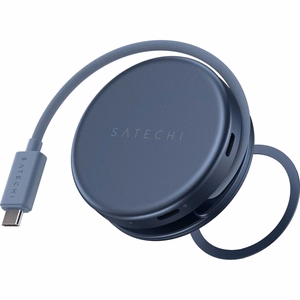 Satechi OntheGo STPOTG5B 5-in-1 USB-C centrmezgls (krāsa: indigo)