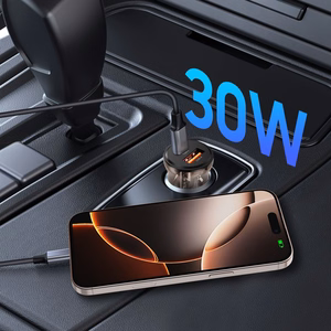 Tech-Protect CC01 30W 2-Port USB-A / USB-C Car Charger - Black
