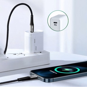 USB kabelis Joyroom „S-1224K2“ sarkans „Type-C / Lightning“ 120cm (līdz 20W)