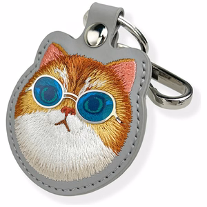 Nimmy Glasses Cool Cat sekotāja apvalks - pelēks