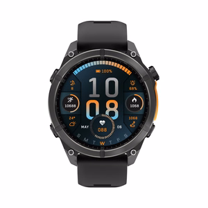 Forever Focus GPS SW-900 viedpulkstenis, melns