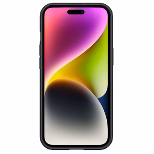Nillkin CamShield Pro magnētiskais viedtālruņa apvalks iPhone 15 Plus ar kameras aizsardzību - melns